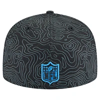 Men's New Era Black Los Angeles Chargers Geo 59FIFTY Fitted Hat