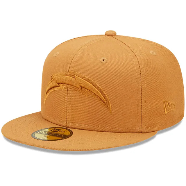 Los Angeles Chargers New Era Classic 39THIRTY Flex Hat - Cream