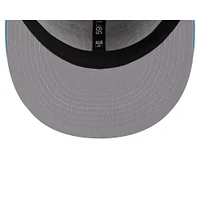 Men's New Era  Cream Los Angeles Chargers 2023 NFL Draft On Stage 59FIFTY Fitted Hat