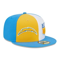 Casquette ajustée 59FIFTY Sideline Los Angeles Chargers 2023 New Era pour homme