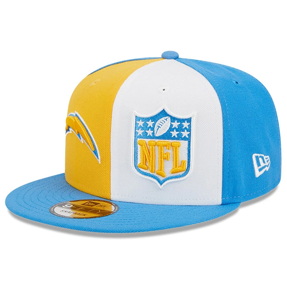 Men's New Era Gold/Powder Blue Los Angeles Chargers 2023 Sideline 9FIFTY Snapback Hat