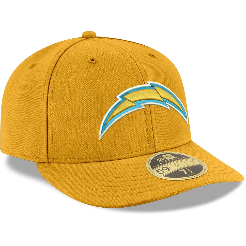 Casquette ajustée 59FIFTY Los Angeles Chargers Omaha Low Profile New Era pour homme