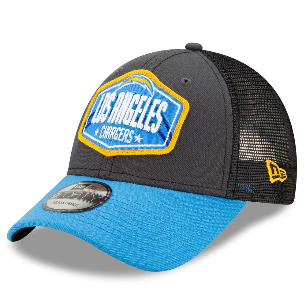 New Era Caps Los Angeles Chargers 9FORTY Trucker Hat White