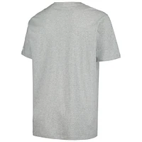 T-shirt gris avec logo camouflage des Chargers de Los Angeles New Era pour hommes