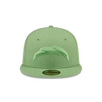 Casquette ajustée 59FIFTY New Era des Chargers de Los Angeles pour hommes, vert