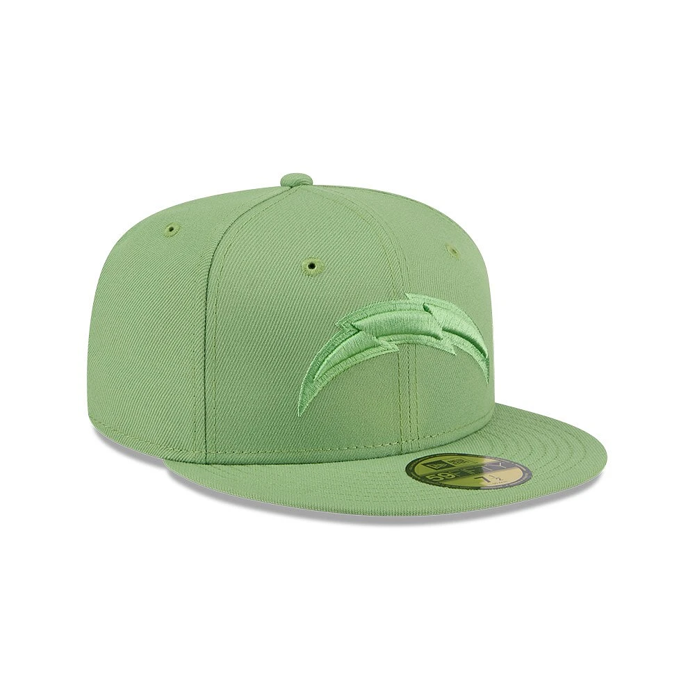 Casquette ajustée 59FIFTY New Era des Chargers de Los Angeles pour hommes, vert