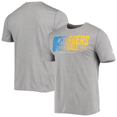 Men's New Era Black Los Angeles Chargers Scrimmage T-Shirt, Size: 2XL