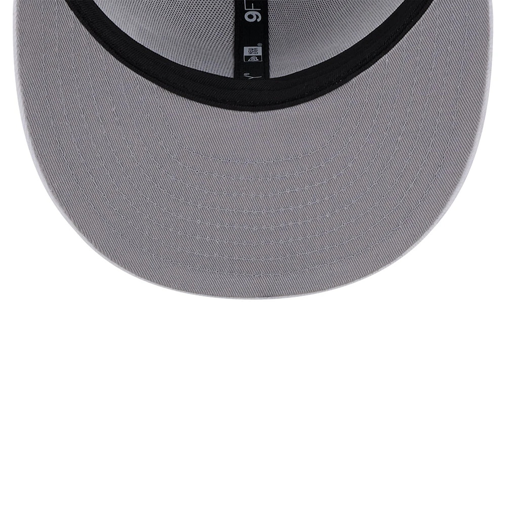 Men's New Era Los Angeles Chargers Main White on White 9FIFTY Snapback Hat