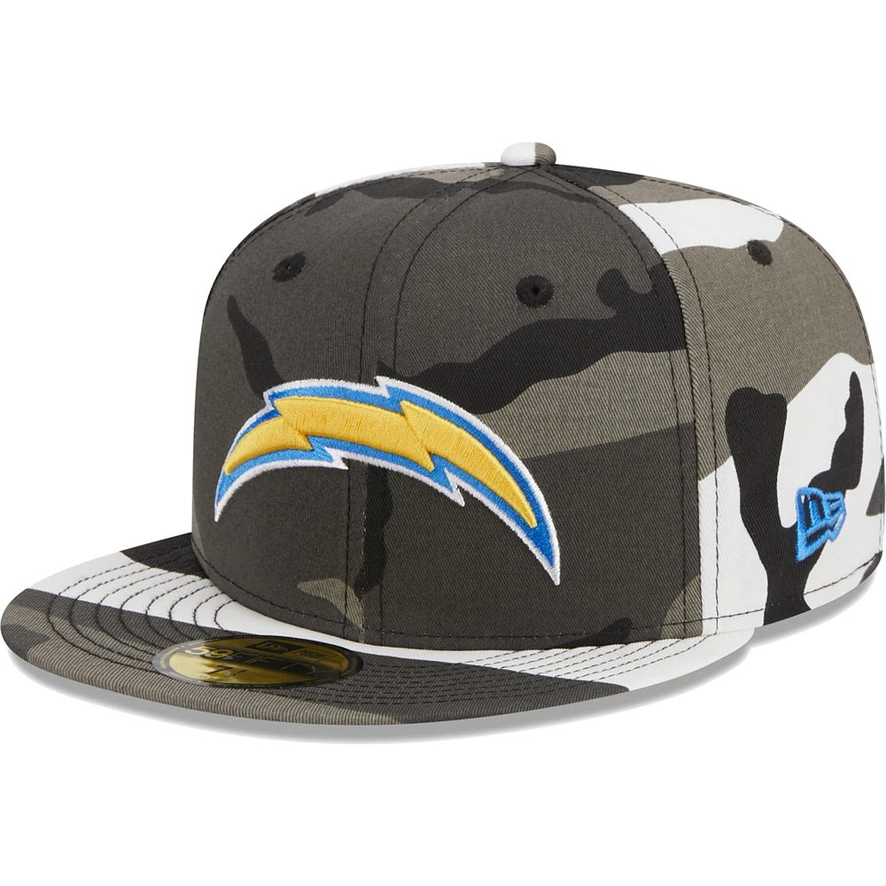 Casquette ajustée 59FIFTY Los Angeles Chargers Urban Camo de New Era pour homme