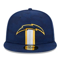 Men's New Era  Navy Los Angeles Chargers 2024 Sideline 59FIFTY Fitted Hat