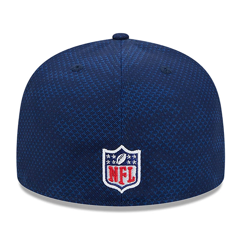 Men's New Era  Navy Los Angeles Chargers 2024 Sideline 59FIFTY Fitted Hat