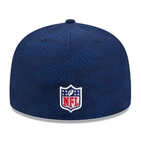Men's New Era  Navy Los Angeles Chargers 2024 Sideline 59FIFTY Fitted Hat