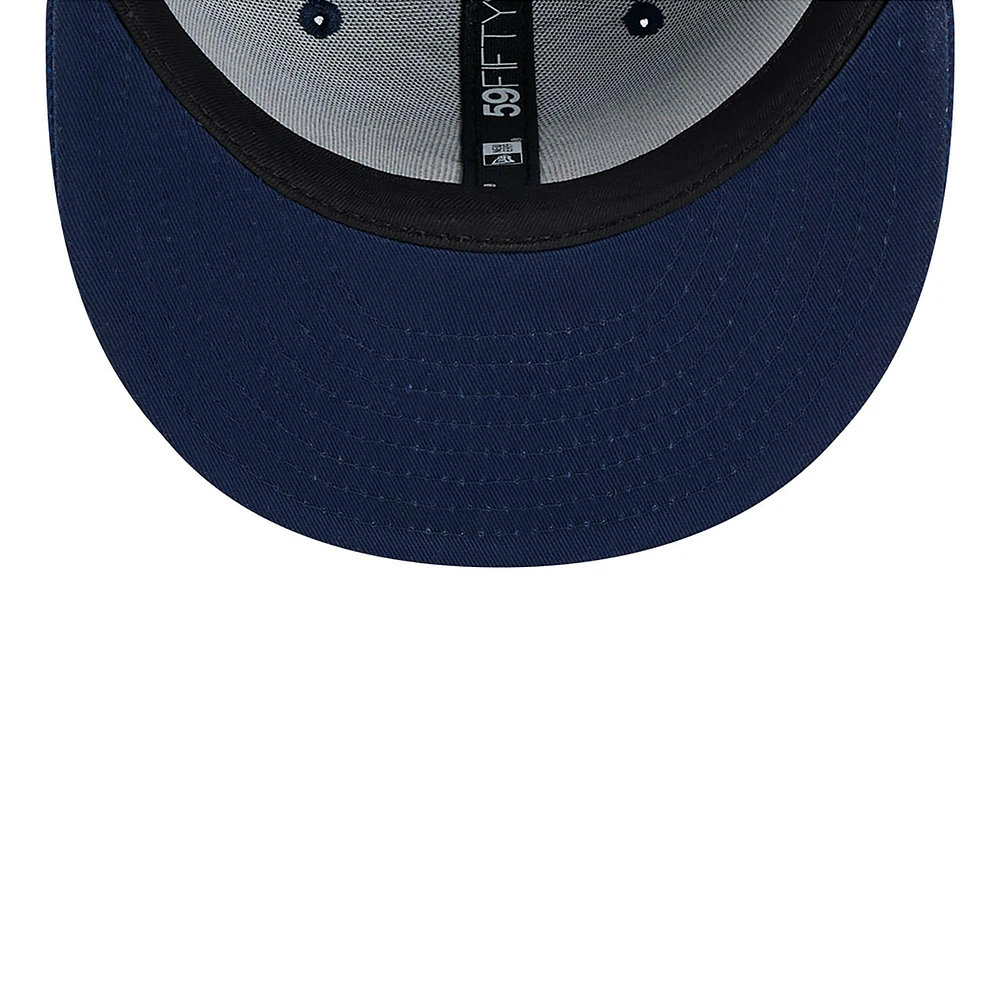 Men's New Era  Navy Los Angeles Chargers 2024 Sideline 59FIFTY Fitted Hat