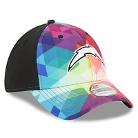 Casquette flexible New Era Los Angeles Chargers 2023 NFL Crucial Catch 39THIRTY rose pour homme