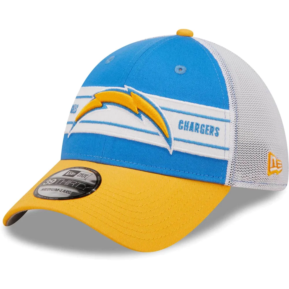 Los Angeles Chargers Team Banded 39THIRTY New Era pour homme bleu poudré/doré - Casquette flex