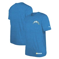 T-shirt New Era bleu poudré pour homme des Chargers de Los Angeles 2024 NFL Training Camp