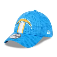 Casquette flexible 39THIRTY Sideline New Era pour hommes, bleu poudre, Los Angeles Chargers 2024