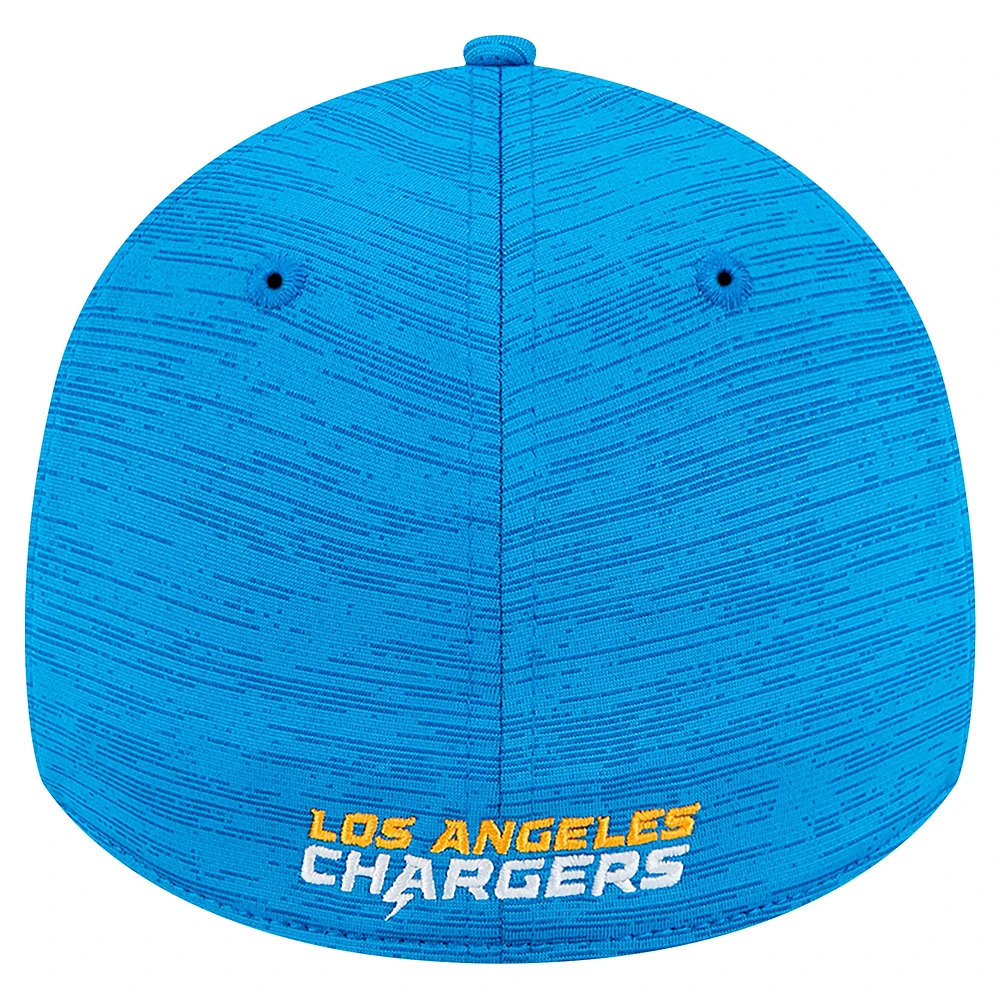 Men's New Era Powder Blue Los Angeles Chargers  Active Tech 39THIRTY Flex Hat