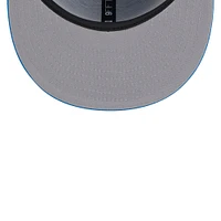 Men's New Era Powder Blue Los Angeles Chargers Main Script 9FIFTY Snapback Hat