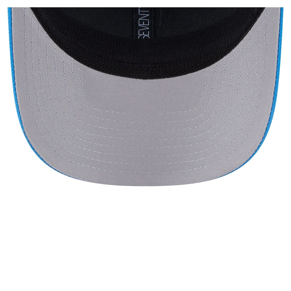 Men's New Era Powder Blue Los Angeles Chargers Main Trucker 9SEVENTY Stretch-Snap Hat