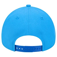 Casquette ajustable Mystic 9FORTY A-Frame bleu poudre pour homme New Era Los Angeles Chargers