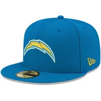 Men's New Era Powder Blue Los Angeles Chargers Team Basic 59FIFTY Fitted Hat