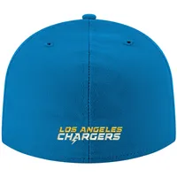 Men's New Era Powder Blue Los Angeles Chargers Team Basic 59FIFTY Fitted Hat