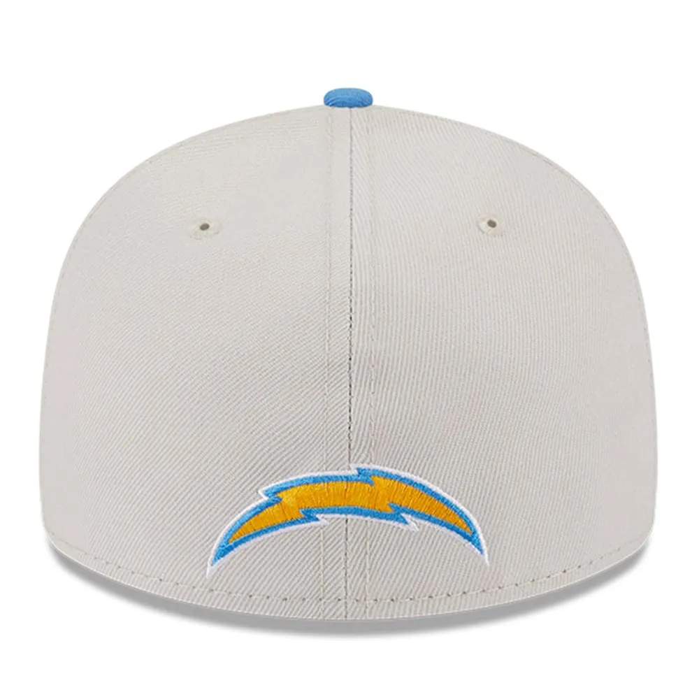 Men's New Era Powder Blue Los Angeles Chargers Team Basic 59FIFTY Fitted Hat