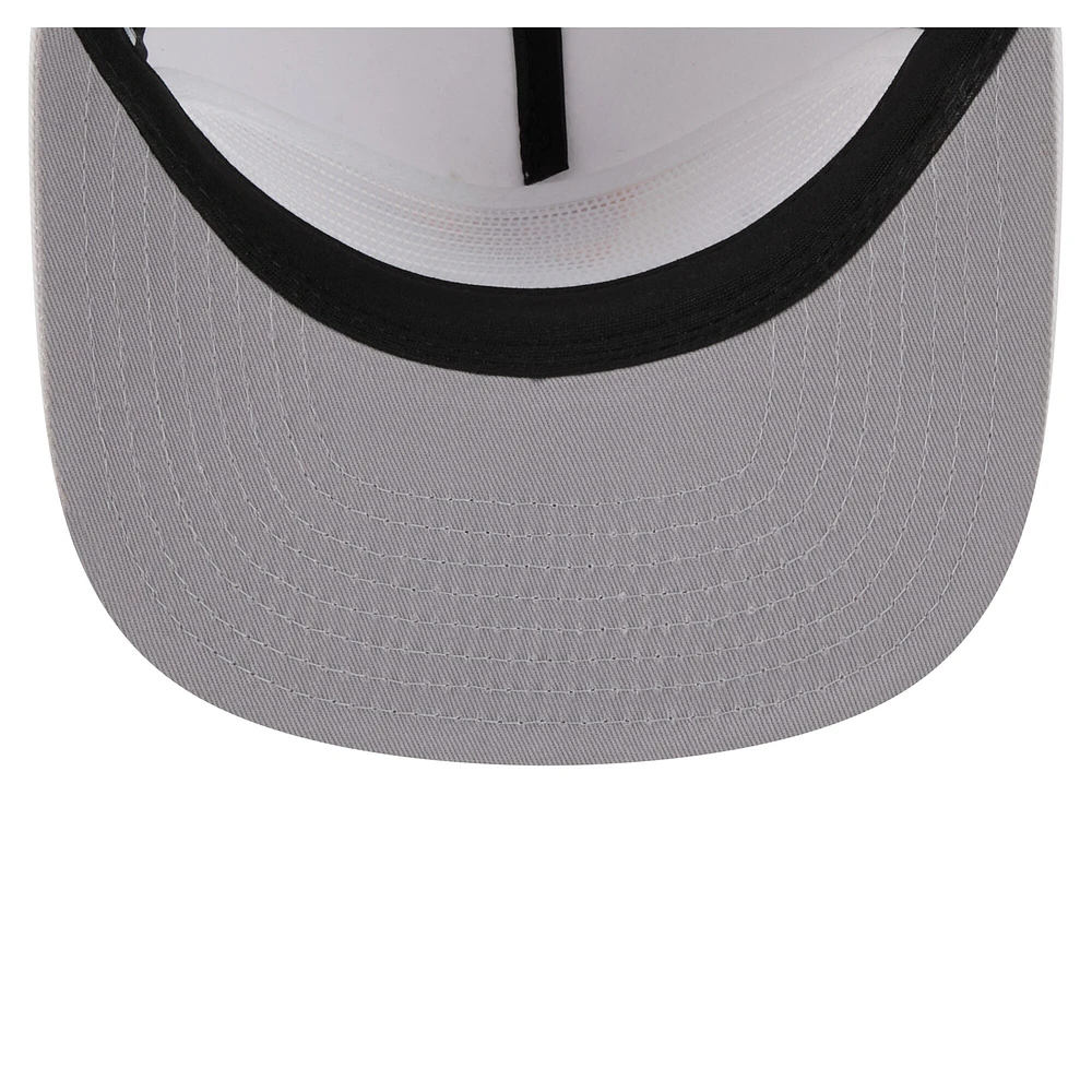 Casquette snapback blanche Los Angeles Chargers Collide Golfer de New Era pour homme