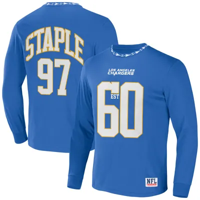 Los Angeles Chargers NFL x Staple Core Team Long Sleeve T-Shirt - Blue