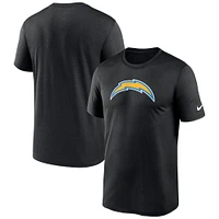 T-shirt Nike noir pour homme avec logo Primetime Legend Performance des Los Angeles Chargers