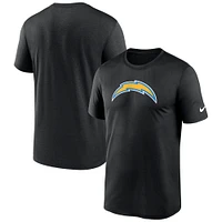 T-shirt Nike noir pour homme avec logo Primetime Legend Performance des Los Angeles Chargers