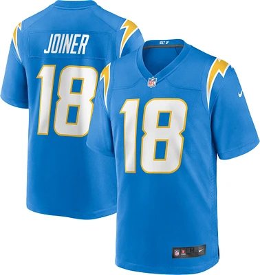 Maillot de joueur retraité Nike Charlie Joiner pour homme, bleu poudre, Los Angeles Chargers Game