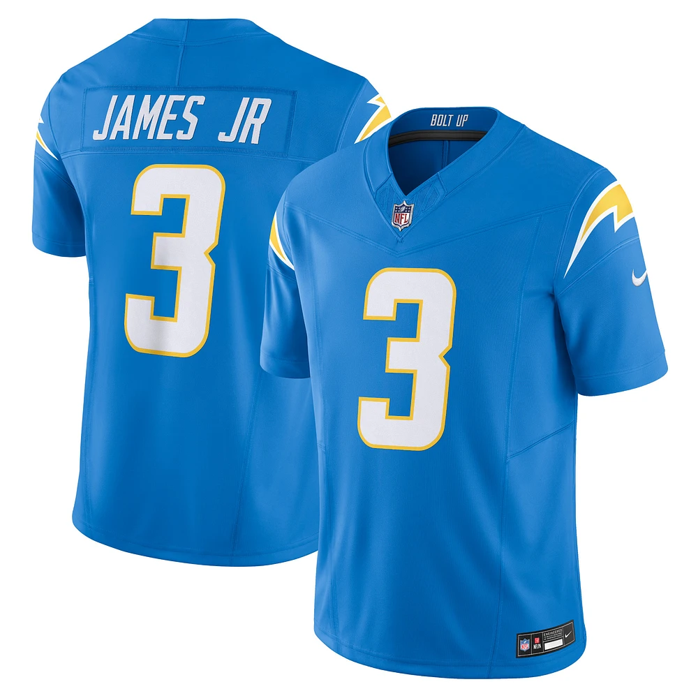 Nike Derwin James Jr. pour homme Bleu poudre Los Angeles Chargers Vapor F.U.S.E. Maillot limité