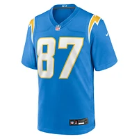 Men's Nike Dez Fitzpatrick  Powder Blue Los Angeles Chargers Team Game Jersey