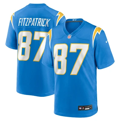 Men's Nike Dez Fitzpatrick  Powder Blue Los Angeles Chargers Team Game Jersey