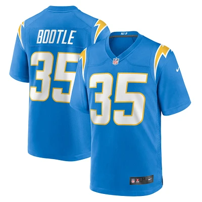 Men's Nike Dicaprio Bootle  Powder Blue Los Angeles Chargers Team Game Jersey