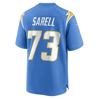 Maillot de joueur match des Chargers Los Angeles Nike Foster Sarell pour homme, bleu poudre