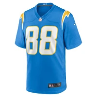 Men's Nike Hayden Hurst  Powder Blue Los Angeles Chargers Game Jersey