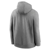 Sweat à capuche en molleton City Code Club Los Angeles Chargers Nike pour homme, gris chiné