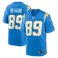 Maillot de jeu d'équipe Nike Jalen Reagor bleu poudre pour homme des Los Angeles Chargers