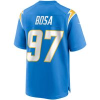 Men's Nike Joey Bosa Powder Blue Los Angeles Chargers Game - Jersey