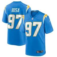 Maillot de joueur match des Chargers Los Angeles Nike Joey Bosa pour homme, bleu poudre