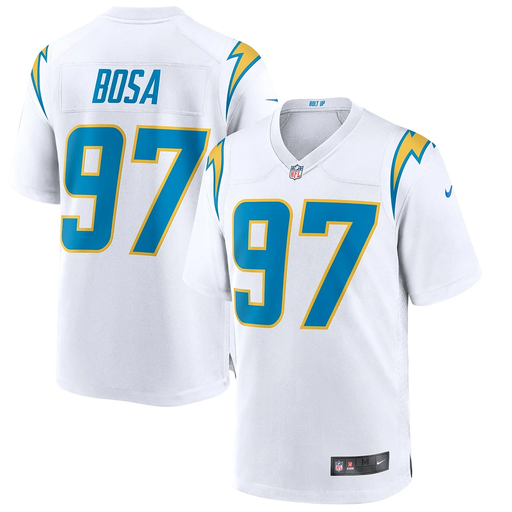 Maillot de match Nike Joey Bosa des Chargers Los Angeles pour homme, blanc