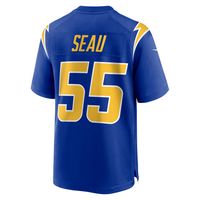 Men's Nike Junior Seau Royal Los Angeles Chargers Retired Player Alternate Game Jersey