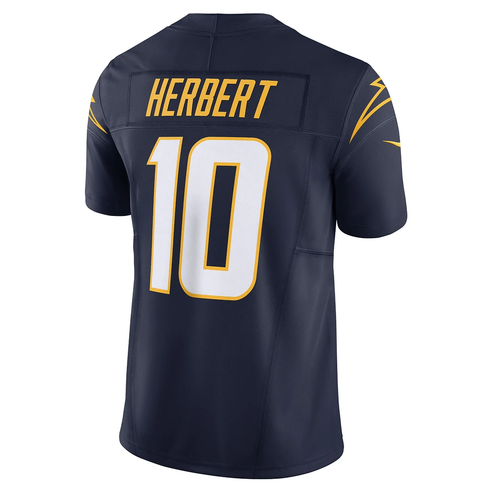 Men's Nike Justin Herbert Navy Los Angeles Chargers Vapor F.U.S.E. Limited Jersey