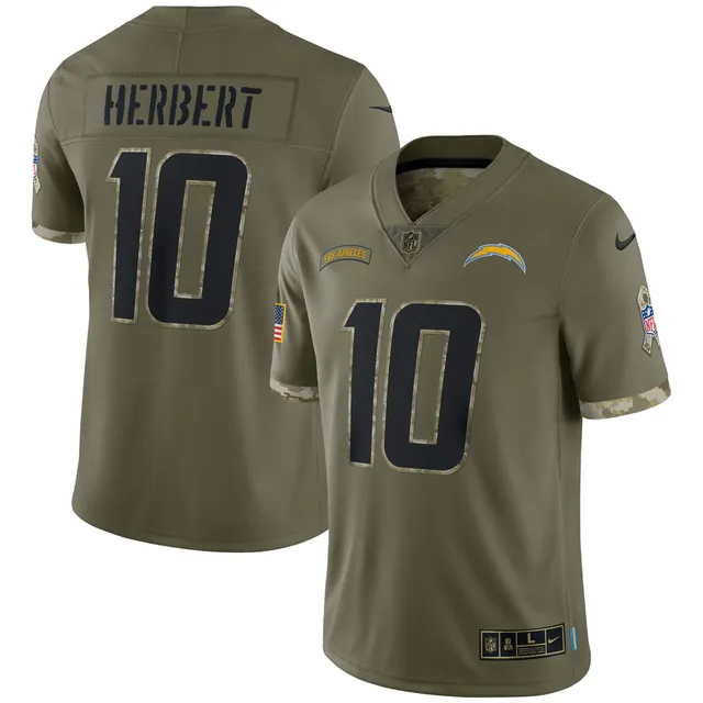 Justin Herbert Los Angeles Chargers Nike Youth Team Game Jersey – Navy