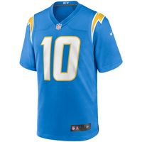 Men's Nike Justin Herbert Powder Blue Los Angeles Chargers Game - Jersey