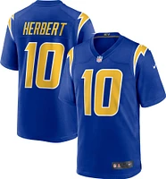 Maillot Nike Justin Herbert Royal Los Angeles Chargers 2e match alternatif pour homme