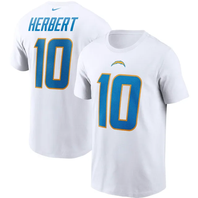 Youth Nike Justin Herbert Olive Los Angeles Chargers 2022 Salute